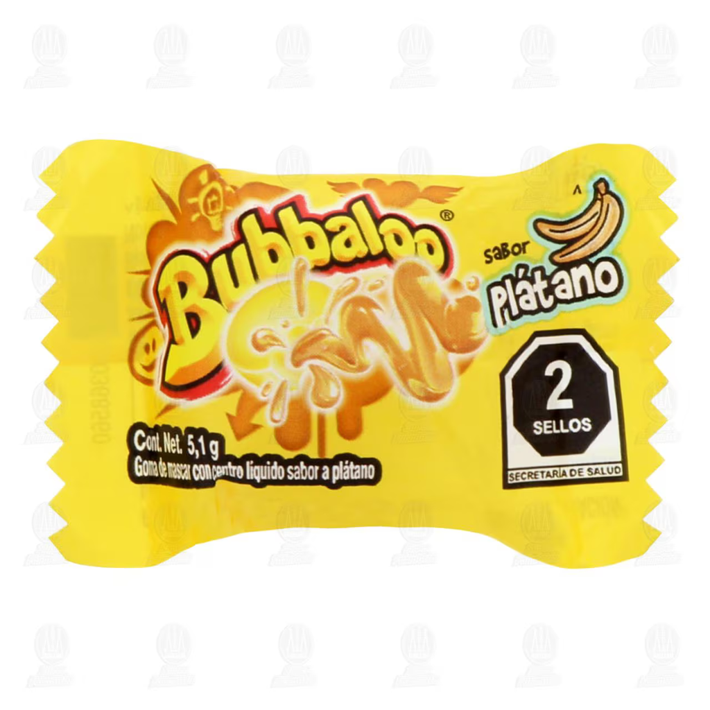 [611060] Chicle Bubbaloo Platano