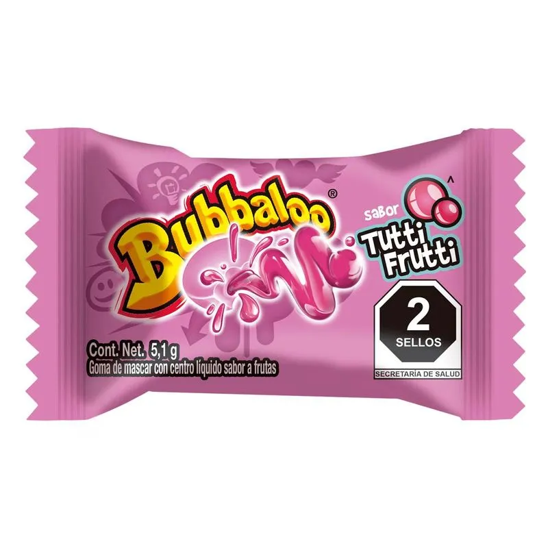 Chicle Bubbaloo Tutifrutti