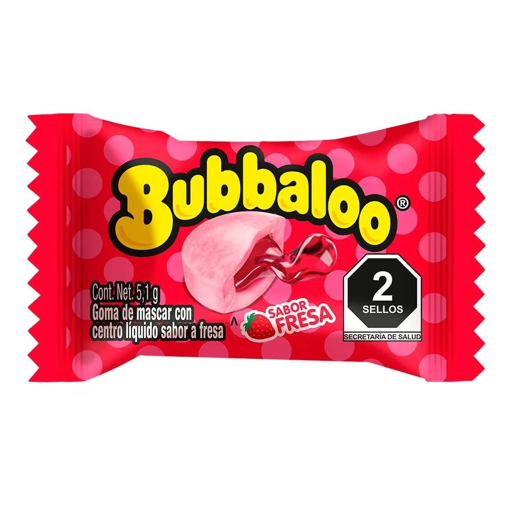 Chicle Bubbalo Fresa