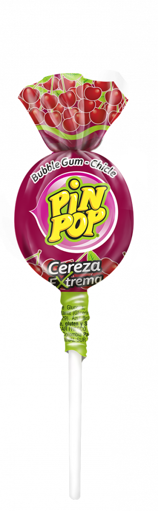 Paleta Pin Pop Cereza