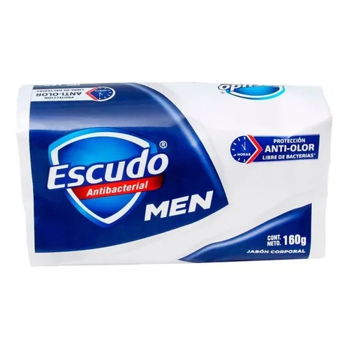 [613011] Jabón Escudo Antibacterial Men 160g