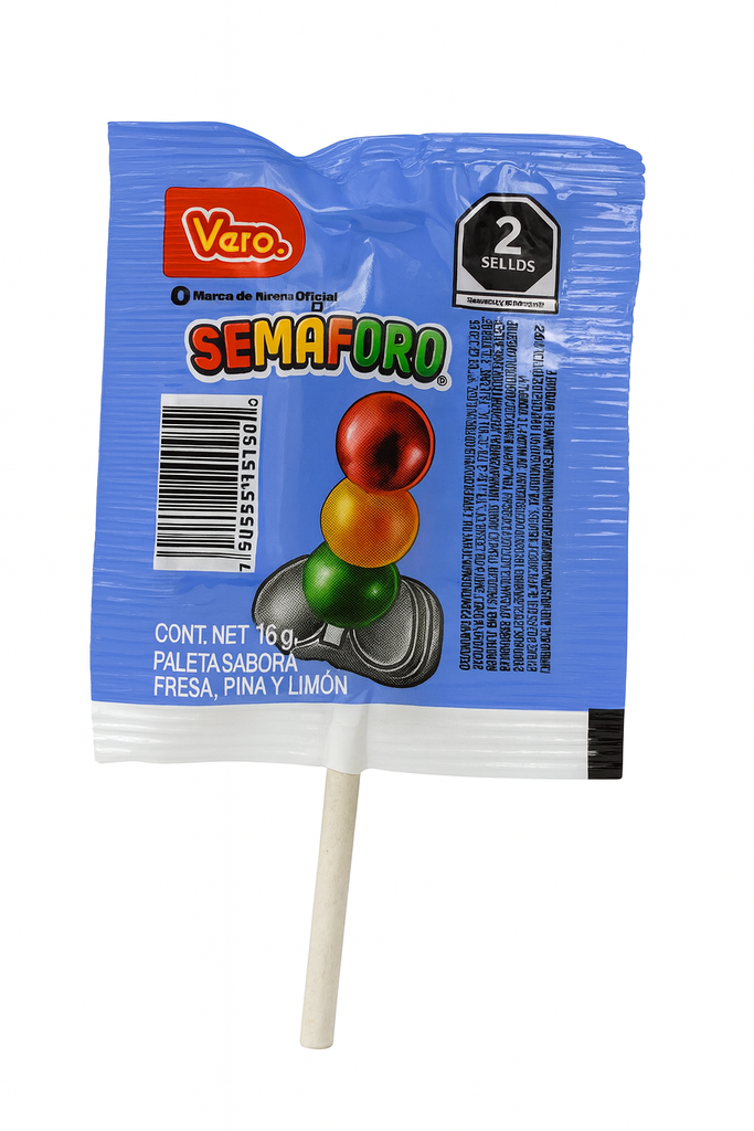 Paleta Semaforo 16g