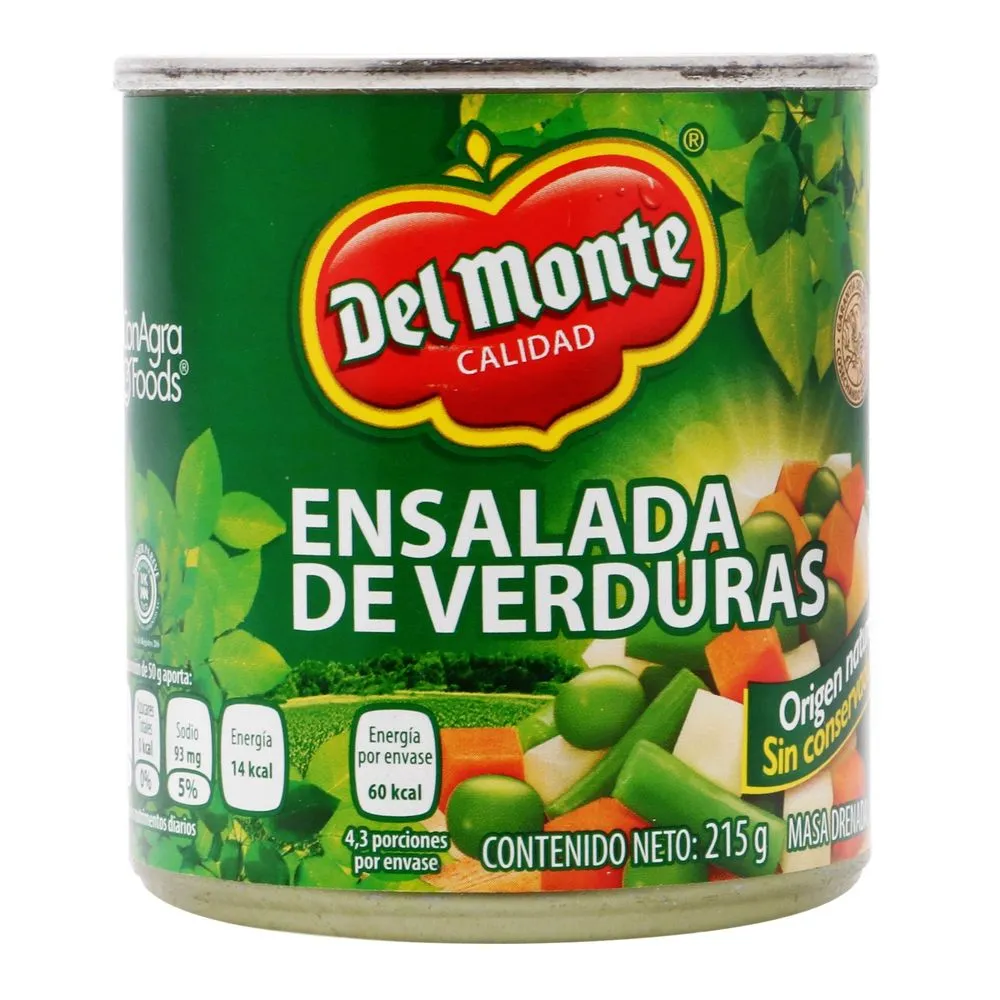 Ensalada De Verduras DM 215g