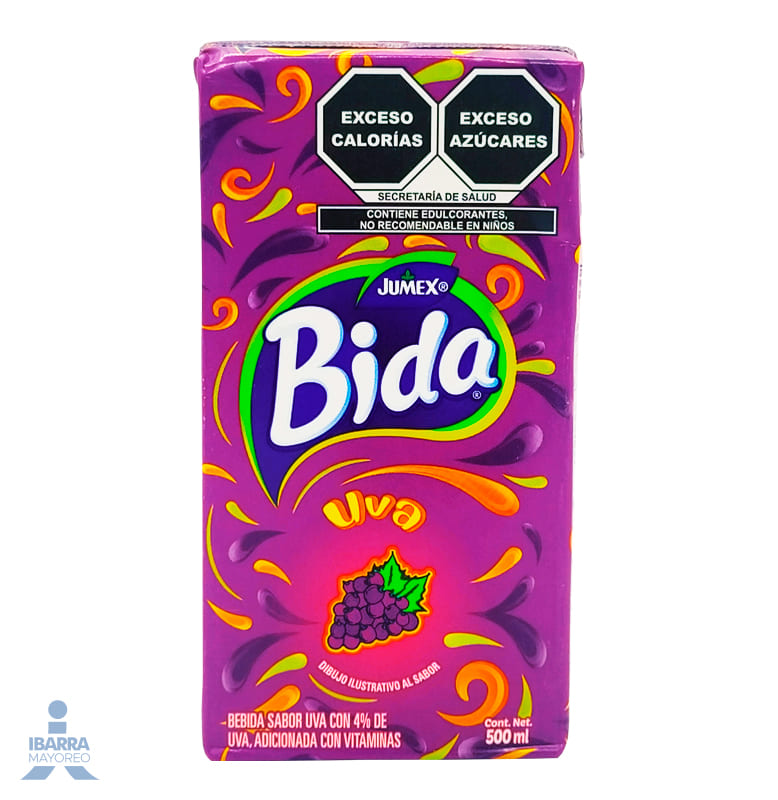Jugo Uva Bida 500ml