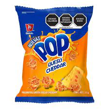 [604044] Pop Queso Cheddar Barcel 45g
