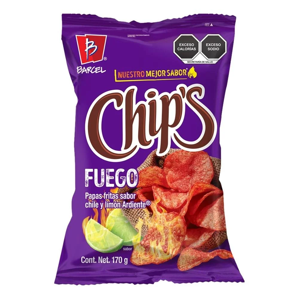 [604033] Chips Fuego Barcel 170g