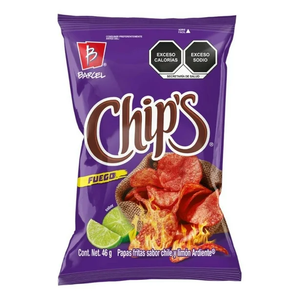 [604037] Chips Fuego Barcel 46g