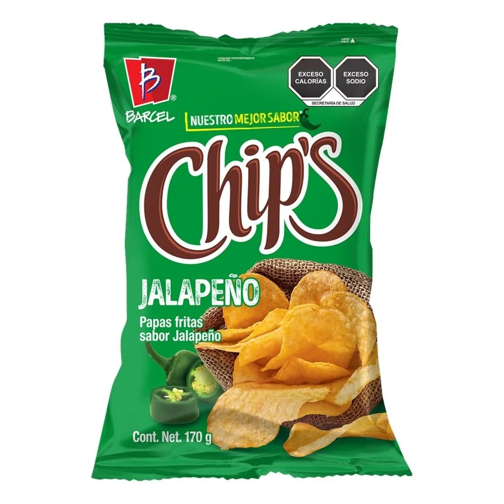 [604008] Chips Jalapeño 170g