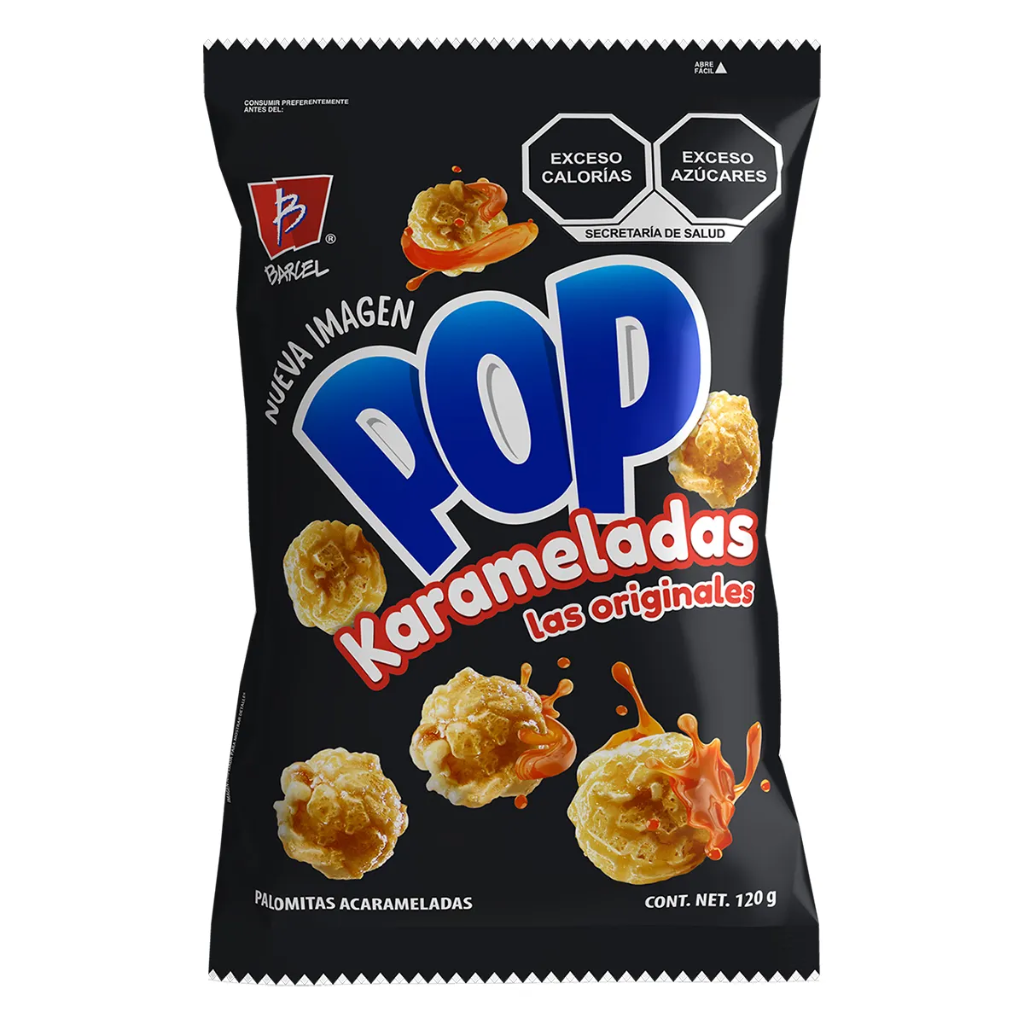 [604058] Karameladas Pop Barcel 120g