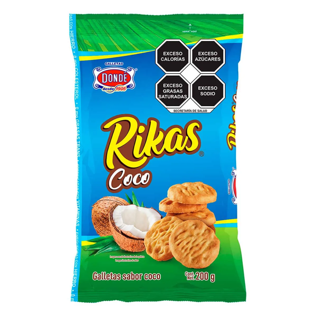 [626004] Galletas Rikas Coco 200g