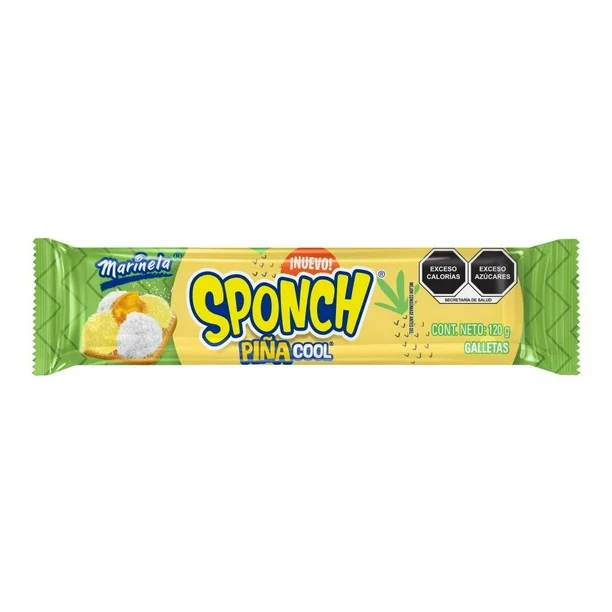 Sponch Piña Cool Marinela 120g