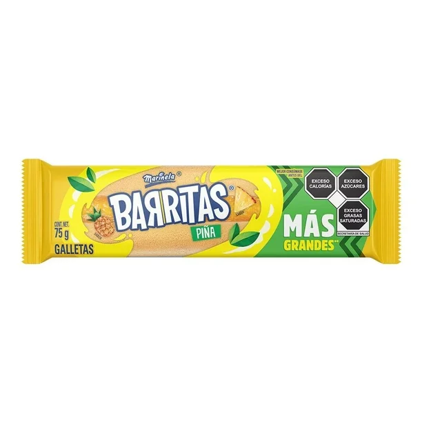[620021] Barritas Piña Marinela 75g