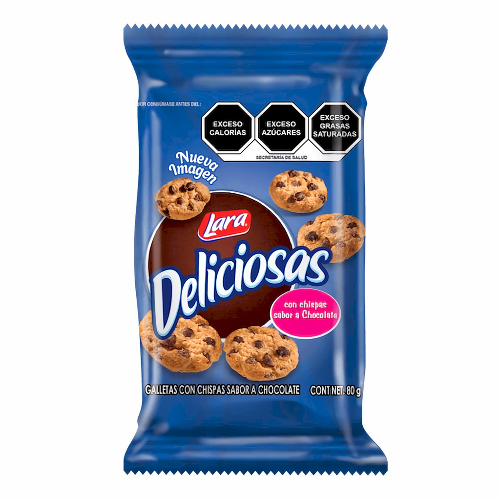 Deliciosas Chispas Chocolate Lara 60g
