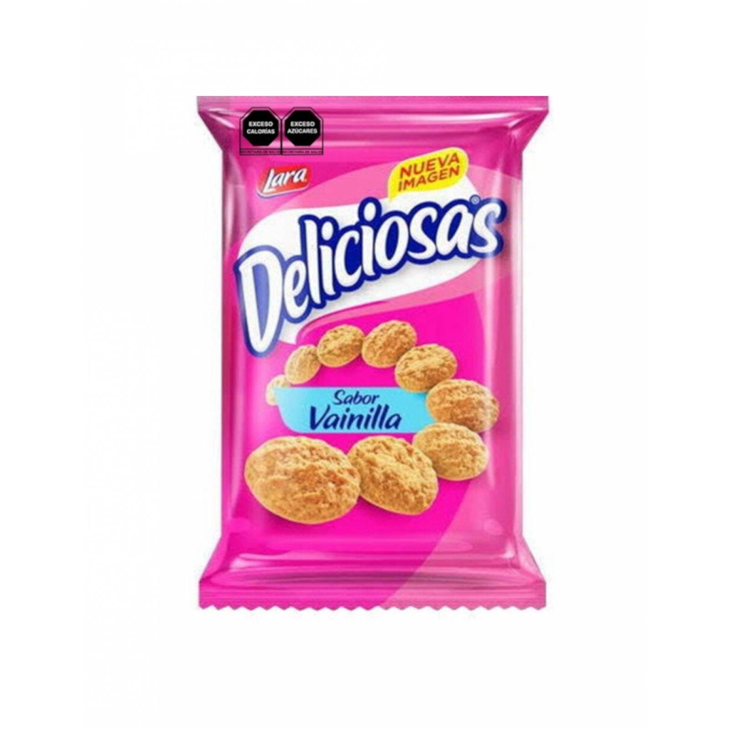 [620011] Deliciosas Vainilla Lara 60g
