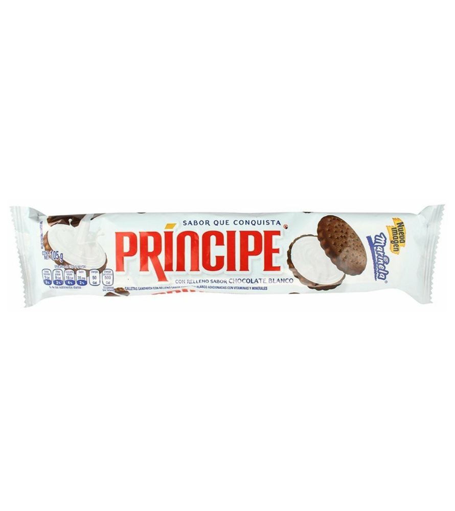Principe Chocolate Blanco Marinela 105g