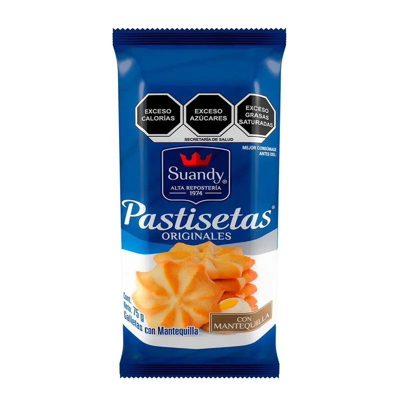 Pastisetas Suandy 75g