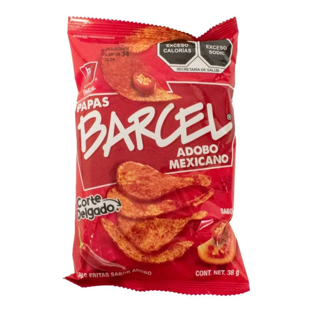 [604020] Papas Barcel Adobo Mx 38g