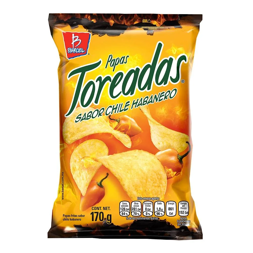 Papas Barcel Toreadas Hab 170g