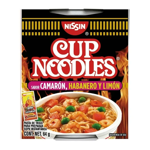 [623010] Sopa Camarón Hab Lim Nissin 64g