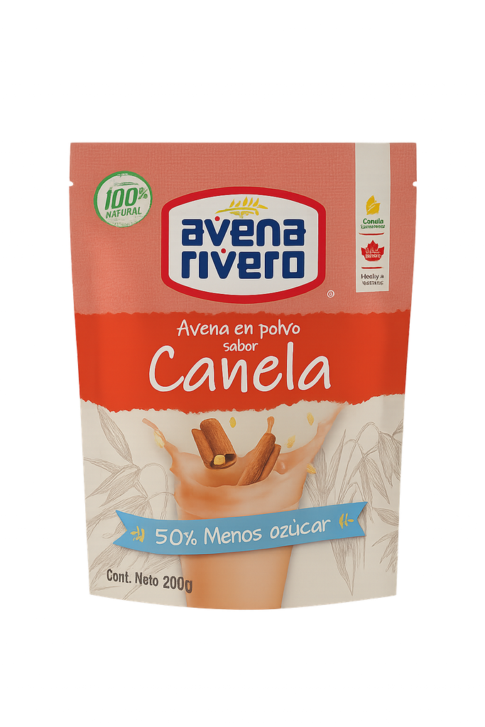 [607037] Avena Rivero Canela 200g