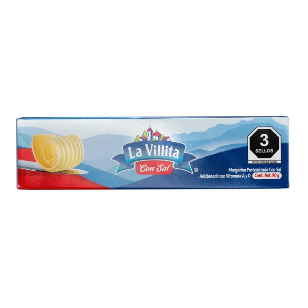 Margarina La Villita C/Sal 90g