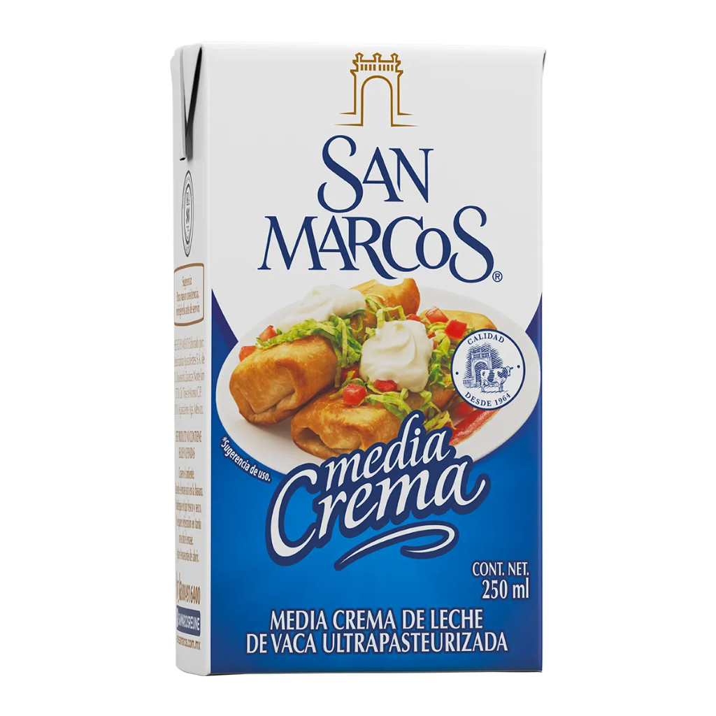 [508017] Media Crema San Marcos 250ml