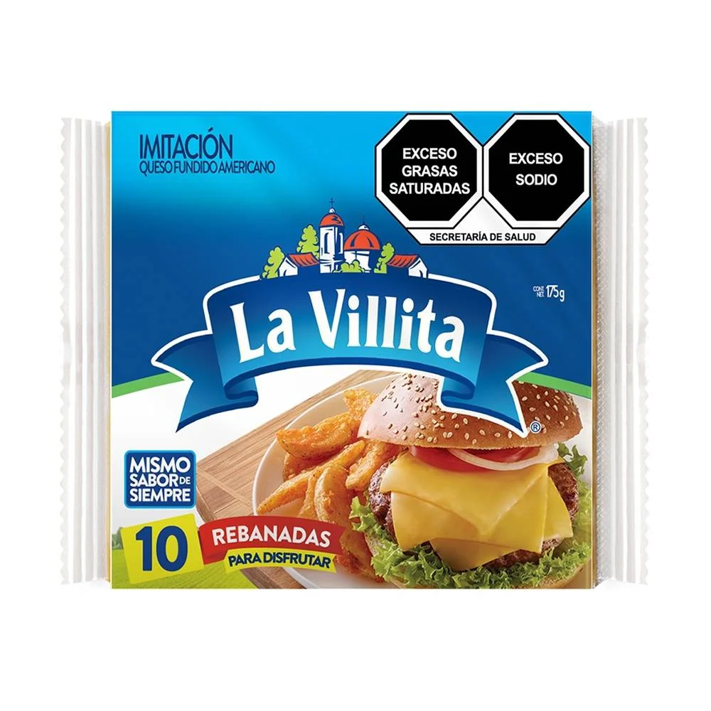 [508021] Queso Amarillo La Villita 175g