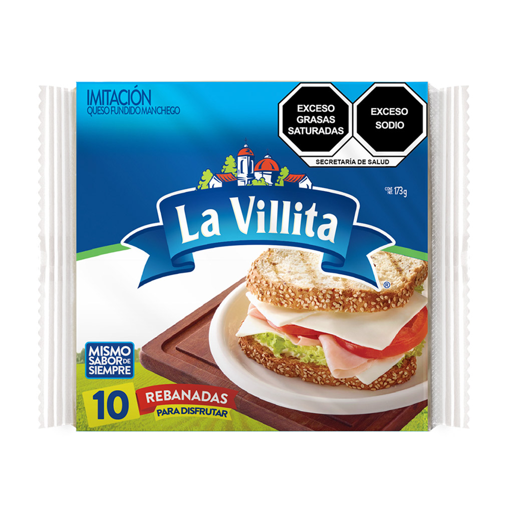[508027] Queso Manchego La Villita Bco 173g