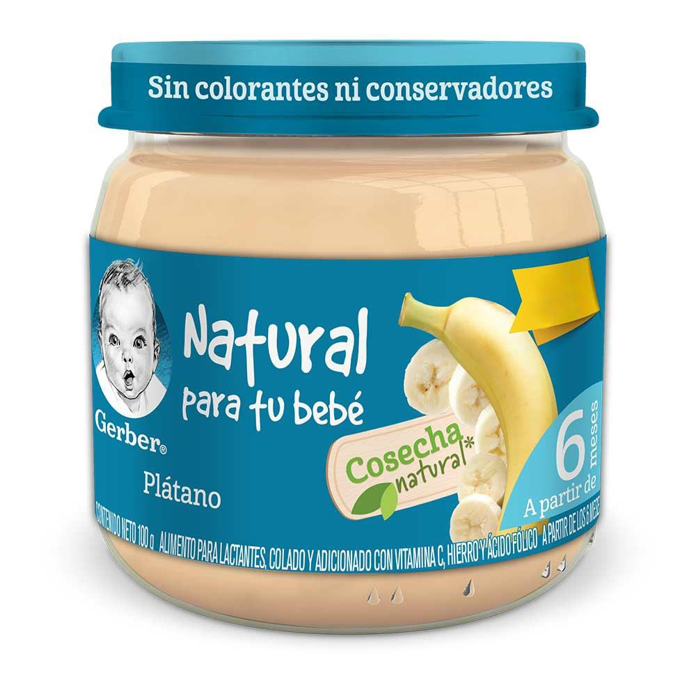 Gerber Platano 100g