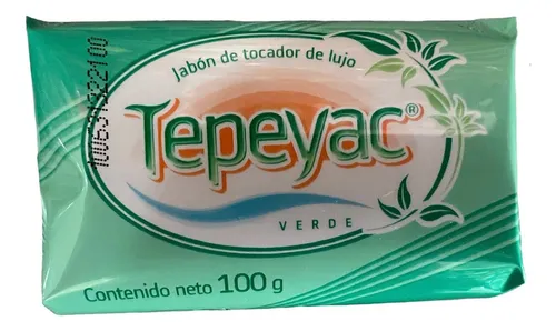 Jabon Tepeyac Verde 100g