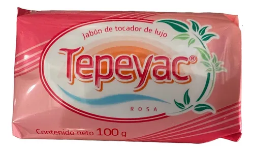 Jabon Tepeyac Rosa 100g