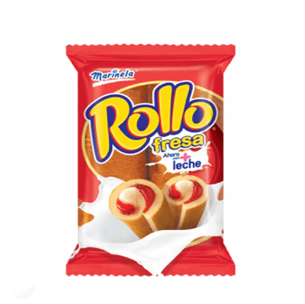 Pastelito Rollo Fresa Marinela 75g