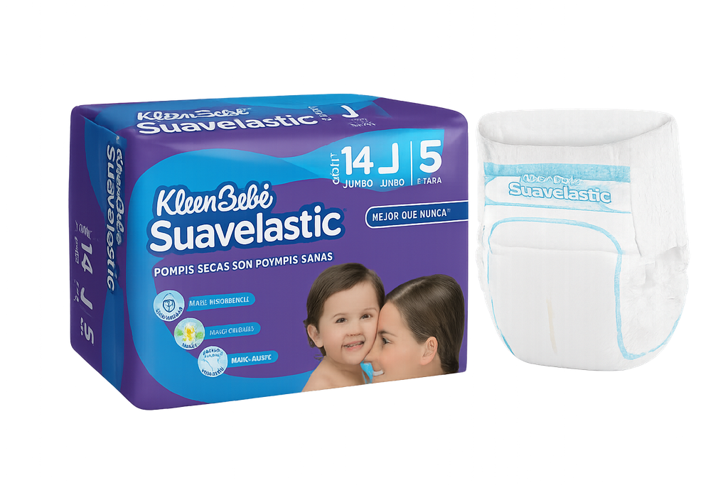 [605004] Pañal Suavelastic Max Jumbo Pza