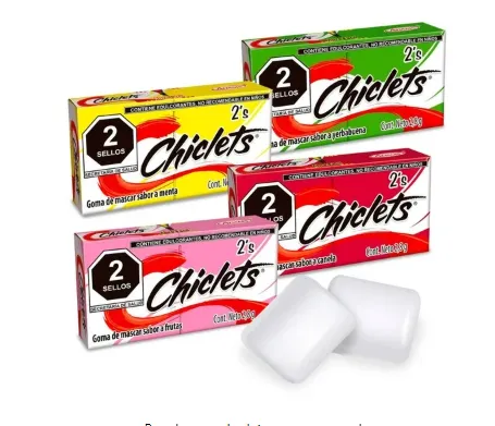 [611034] Chicle Chiclets Varios 2s