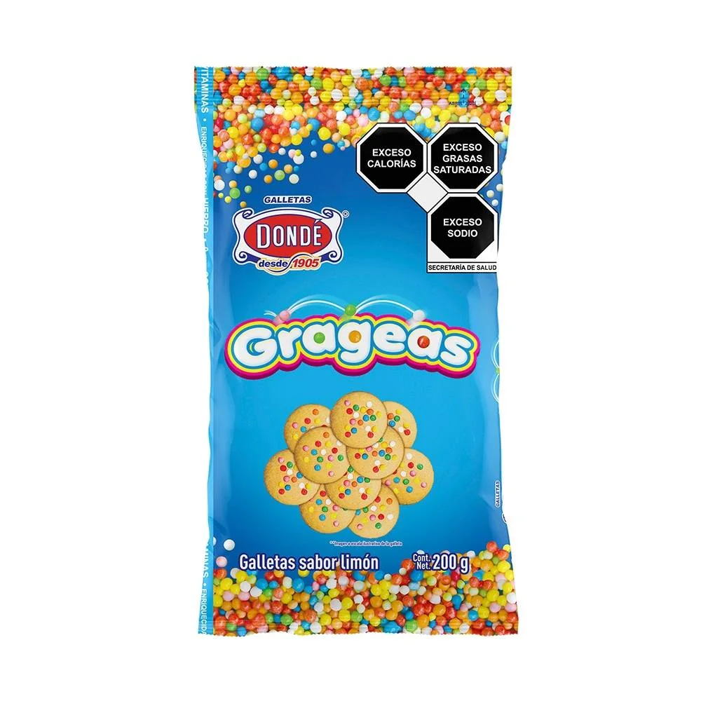 [610016] Galletas Grageas Donde 200g