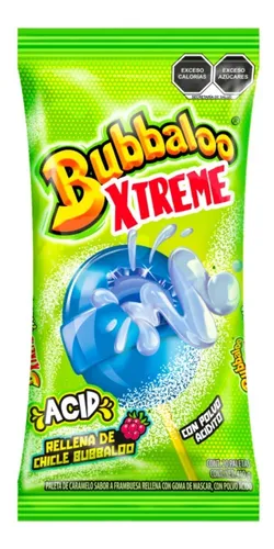 [611064] Paleta Bubbaloo Xtreme Fram 20.5g