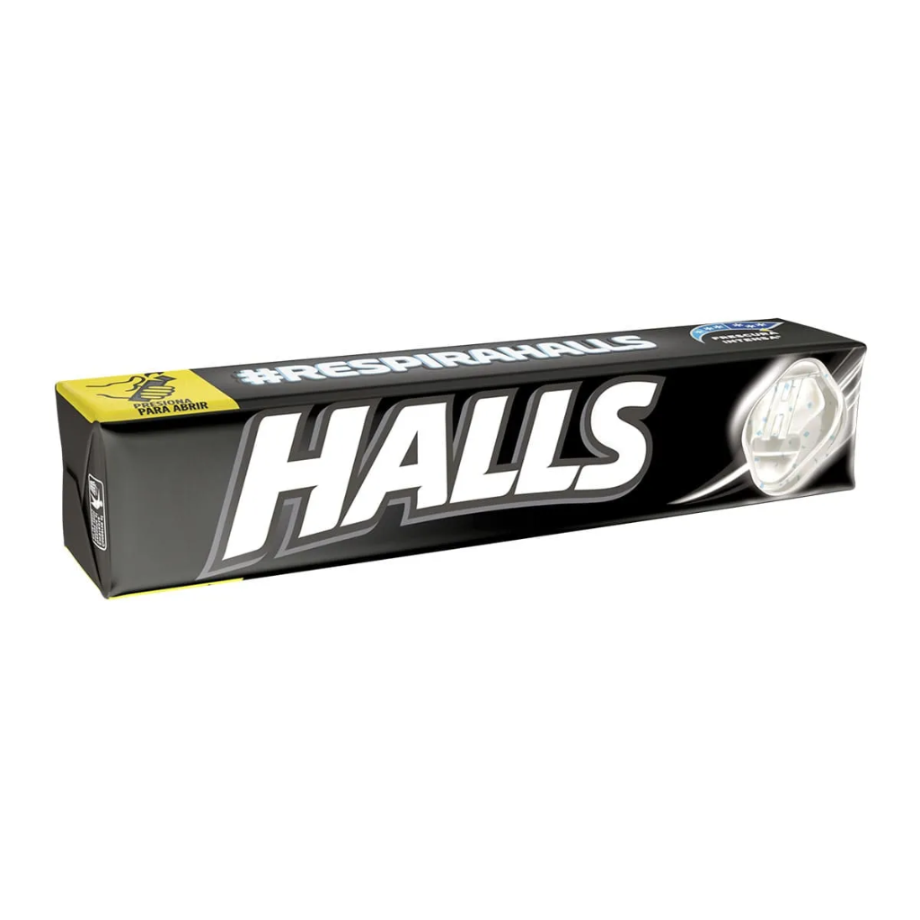 [611036] Halls Negro Ment 24,7g