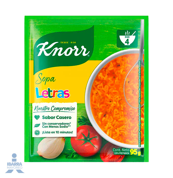 [623002] Sopa Letras Knorr 95g