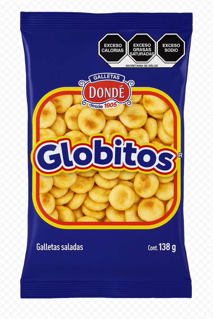 [610019] Galletas Globitos Donde 138g