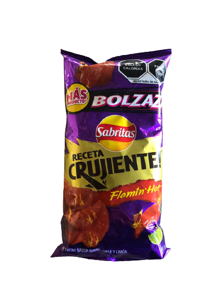 Papas Crujiente FlaminHot Sabritas Bolz 75g