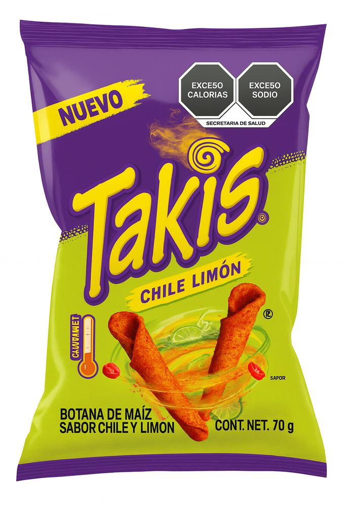 [604034] Takis Chile Limón Barcel 70g