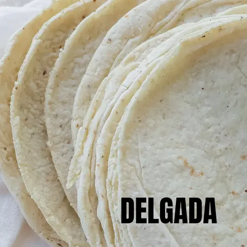 Tortilla Blanca Delgada 1/2