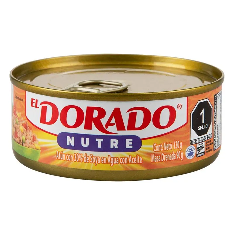 Atún Agua Aceite Dorado 130g