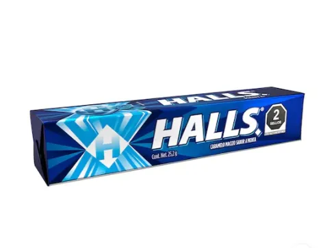 [611008] Halls Menta 25.2g