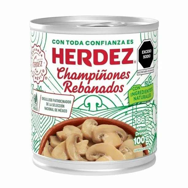 Champiñones Reb Herdez 186g