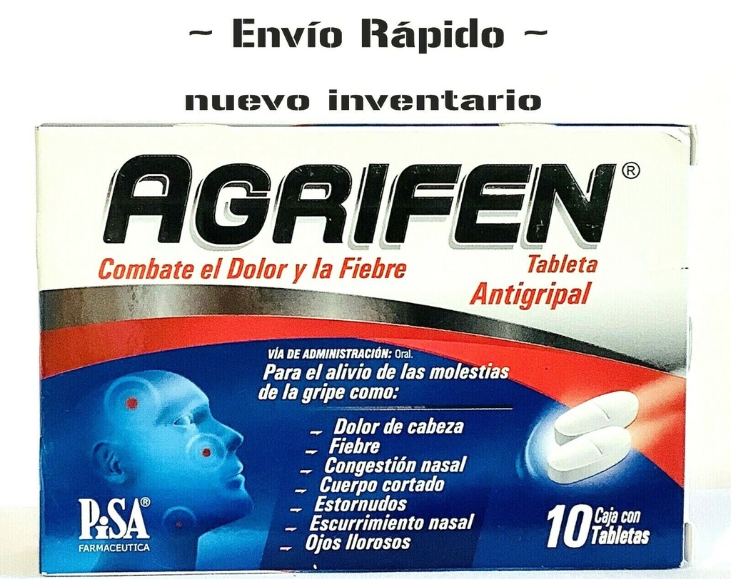 [613024] Agrifen Antigripal 10 Tabs