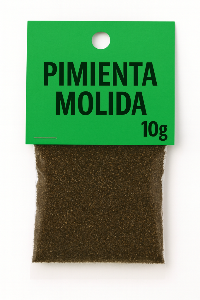 Pimienta Molida 10g