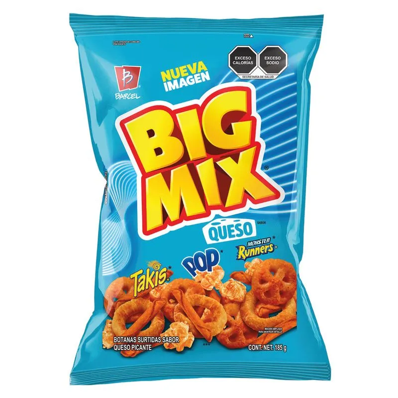 [604003] Big Mix Queso Barcel 185gr