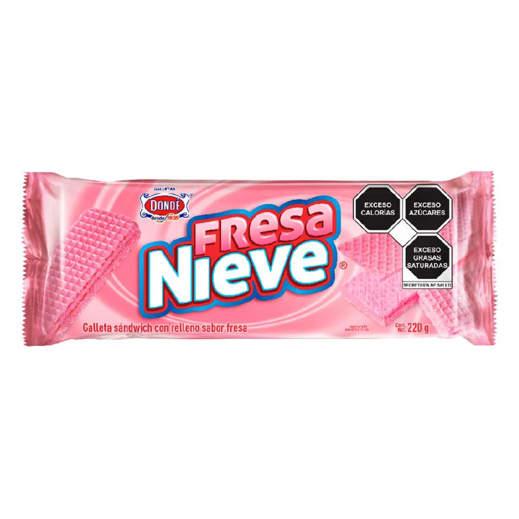 [610027] Galleta Nieve Fresa 220g