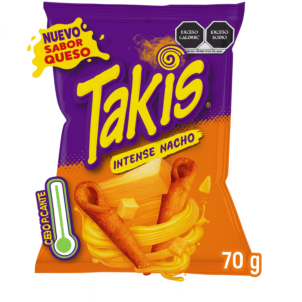 Takis Intensive Nacho Barcel 70gr